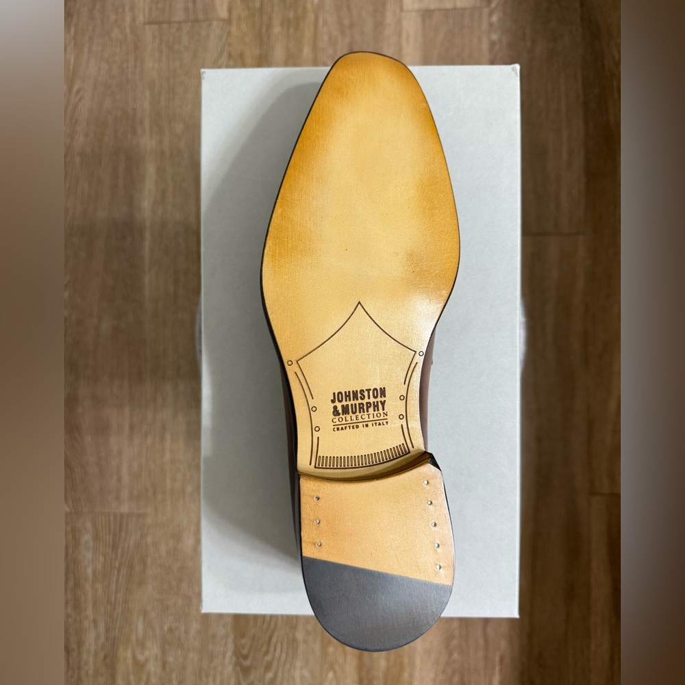Parkes Leather Bit Loafers by Johnston & Murphy (Italian-made) - Picture 4 of 8